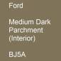 Preview: Ford, Medium Dark Parchment (Interior), BJ5A.